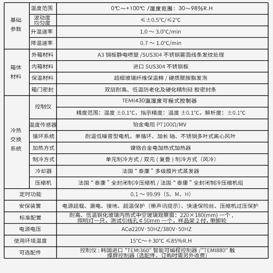 恒温恒湿机/恒温恒湿试验箱